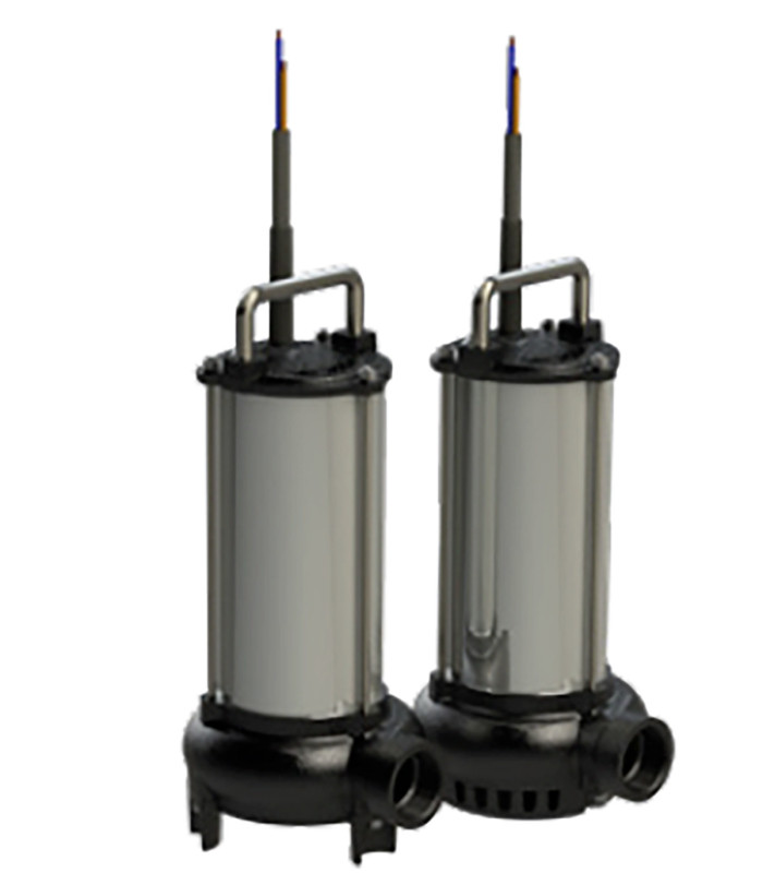 Pompe per sollevamento acque reflue con motore in corrente continua Serie FLV